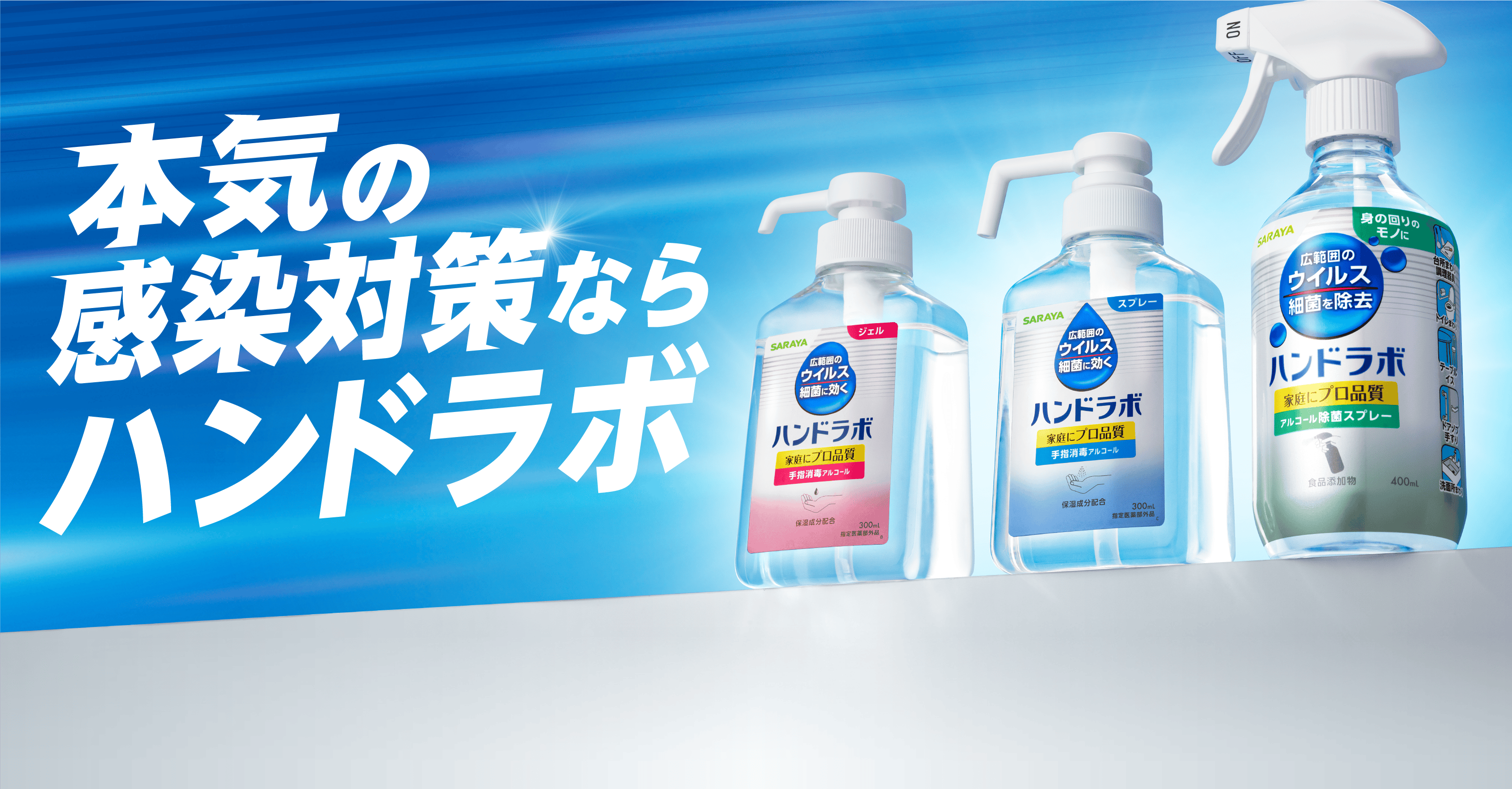 本気の感染対策ならハンドラボ